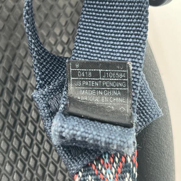 Chaco ZX/2 Classic Sport Sandals Blue Coral Motif Eclipse Women's 9 - Picture 9 of 9